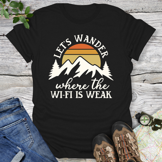 Let's Wander Where The WIFI Is Weak