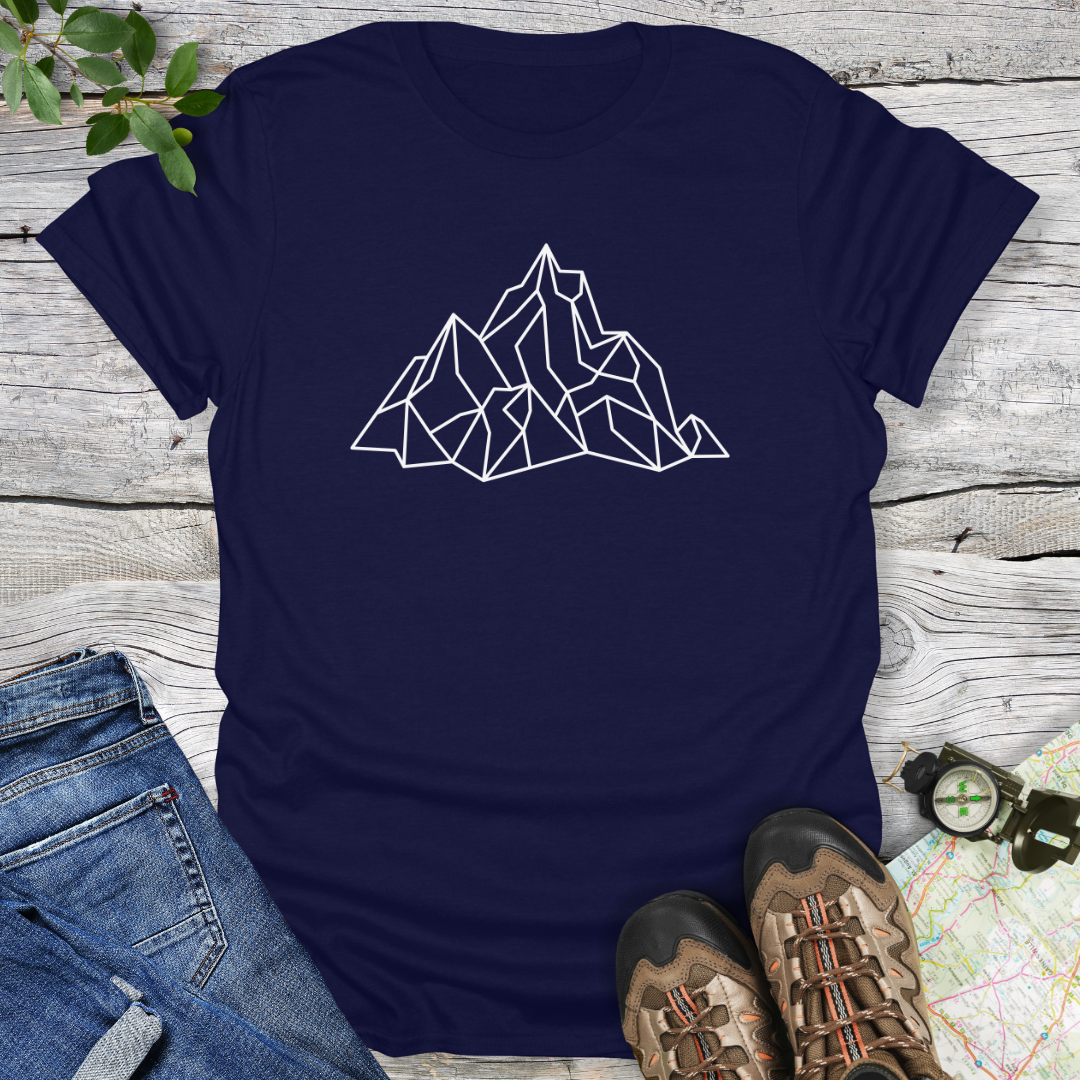 Mountain Line Art