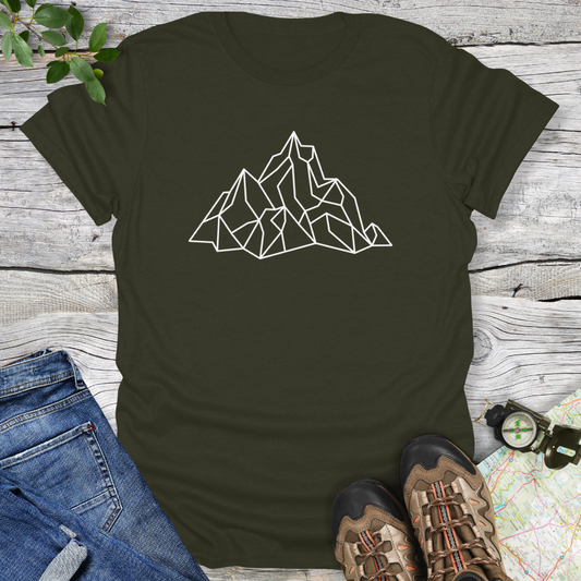 Mountain Line Art