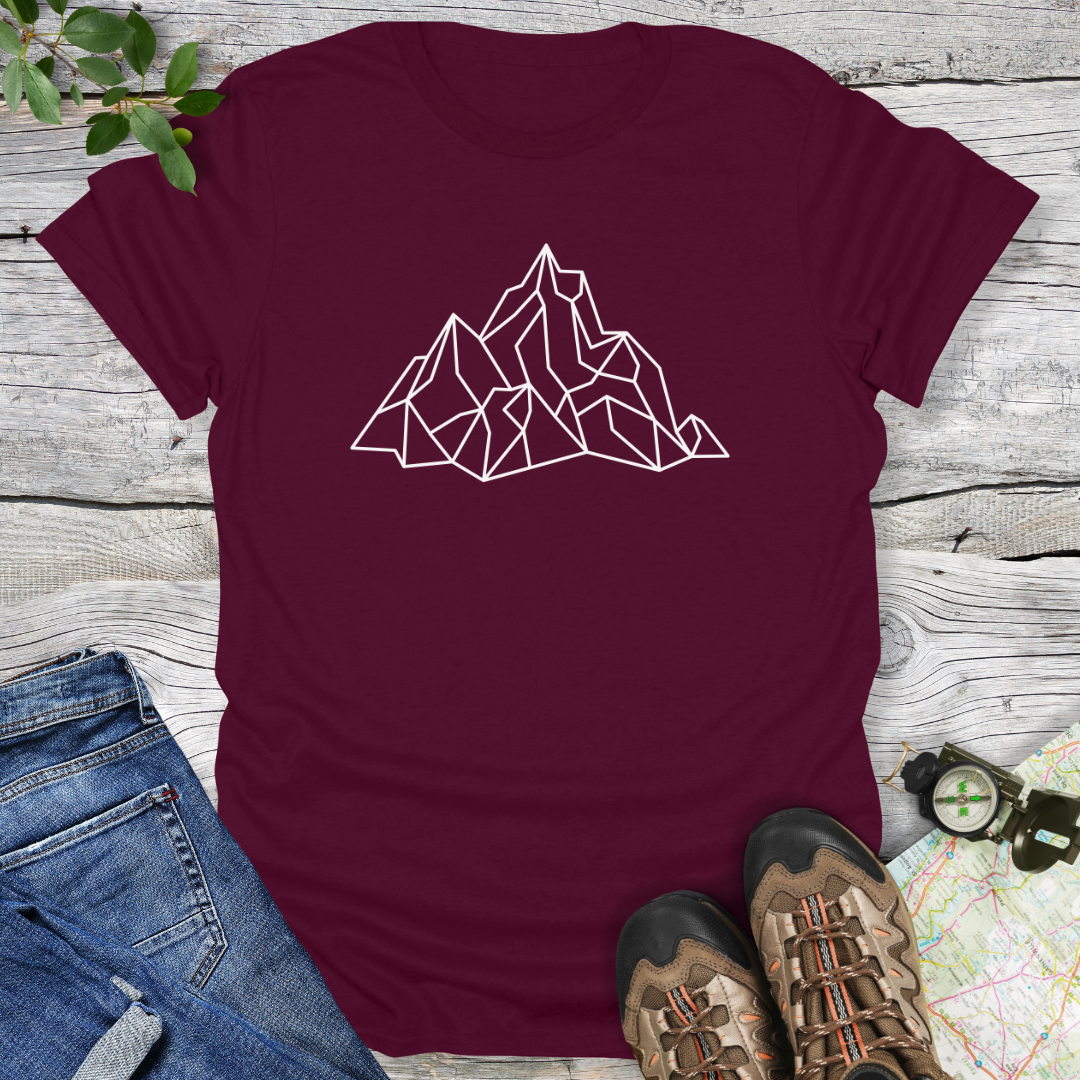 Mountain Line Art